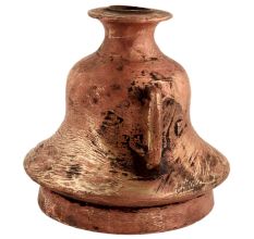 Handmade Brown Brass Chillam Hookah Pipe Pot