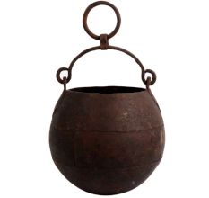 Metal Pot Large With Clasp