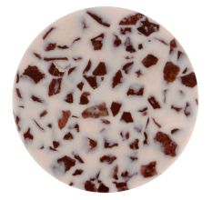 Baby Pink Terrazzo Marble Round Cabinet Knobs