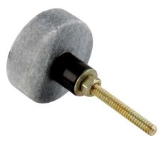 Grey Marble Brass Plated Dresser Knobs