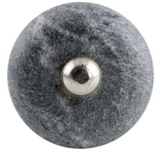 Round Grey Stone Dresser Knobs