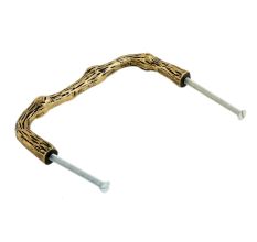 Handmade Golden Brass Tree Branch Twig Pull Door Handle