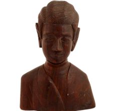 Male Scholar Statue In Fine Wood