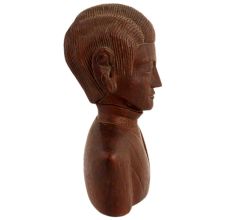 Male Scholar Statue In Fine Wood