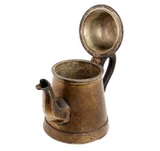 Handmade Antique Gold Brass Kettle Artistic Tea Pot