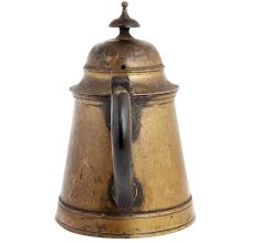 Handmade Antique Gold Brass Kettle Artistic Tea Pot