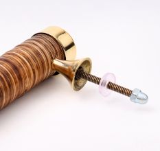 Natural Small Round Rattan Cabinet Handles (6 Inch)