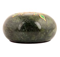 Stone Paperweight Like Jade For Business Decor