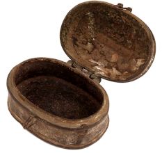 Old-style Brass Container For Storing Knickknacks