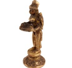 Tribal Woman Statute In The Village Scene