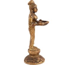 Tribal Woman Statute In The Village Scene