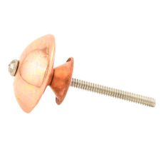 Copper Round Flat Cabinet Knobs