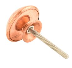 Copper Round Flat Cabinet Knobs