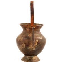 Handmade Patinated Brass Kamandalam Hindu Spiritual Pot