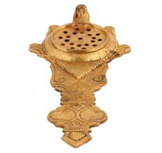 Handmade Antique Brass Tortoise Incense BurnerÂ With Tail Holder