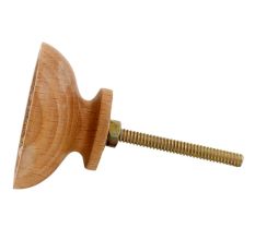 MultiColor Stone Embedded In Wooden Cabinet Knobs (1)