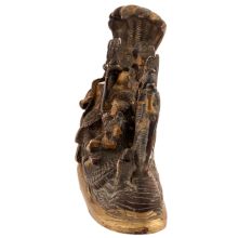 Holy God Vishnu Statue With Sheshnag For Divine Blessings