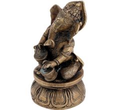 Holy God Ganesha Statue With Drums