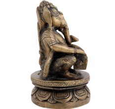 Holy God Ganesha Statue On A Pedestal For Home Improvement