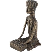 Tribal Man Drummer Statue For Gifting