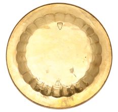Beautiful Mughal Style Decor Plate In Brass