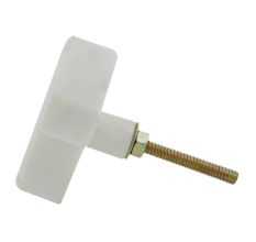 White Arrow Shape Marble Cabinet knob