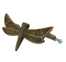Antique Dragonfly Iron Cabinet Handles