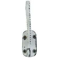 White Anchor Distressed Iron Hooks