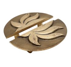 Embellished Decorative Lotus Door Handle