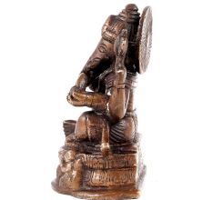Decorative Ganesha Statue With Intricate Detailing