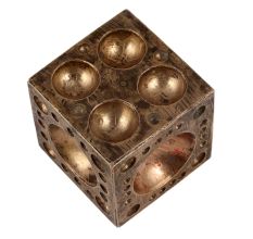 Decorative Old Indian Weight In Copper For Home Or Office Use