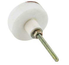 White Marble Wooden Dresser Knobs