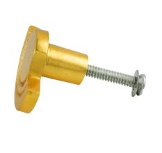 Golden Semi Circled Iron Cabinet Knob