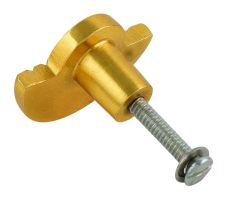 Golden Semi Circled Iron Cabinet Knob