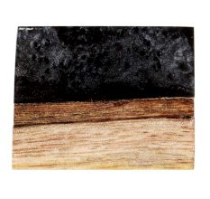 Dark Slate Grey Resin Wooden Knot Cabinet Knobs