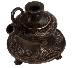 Handmade Black Brass Traditional Hookah Base Or Pot