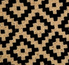 Beige ART Diamond Premium Coir Mat