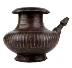 Handmade Golden Brass Heavy Water Pot With Spout