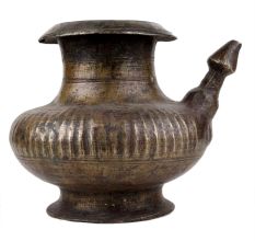 Handmade Oxidized Brass Karwa Lota Or Pot