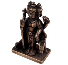 Handmade Oxidized Brass Saint DattatreyaÂ Statue