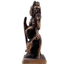 Handmade Oxidized Brass Saint DattatreyaÂ Statue