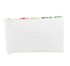 Multicolored Handcrafted Glass Beaded Cotton Clutch