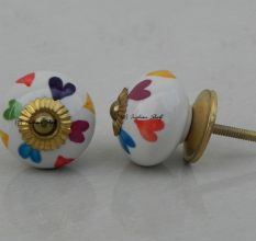 Mixed Heart Knob