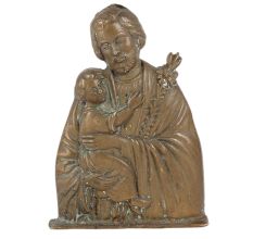 Holy Jesus Christ With A Child Statue