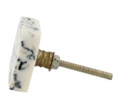 Terrazzo Marble Square Cabinet Knobs 