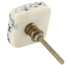 Terrazzo Marble Square Cabinet Knobs 