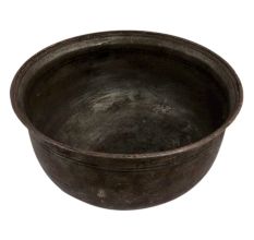 Handcrafted Brown Brass Planter Flower Pot