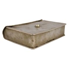 Handmade Golden Brass Book Shape Multi-utility box