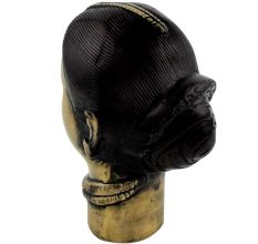 Handmade Black And Golden Gangaur Gauri Face Statue