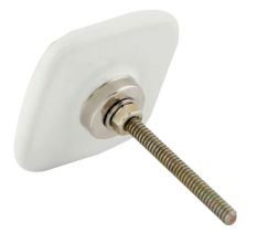 Royal Blue Golden Design Square Ceramic Dresser Knob